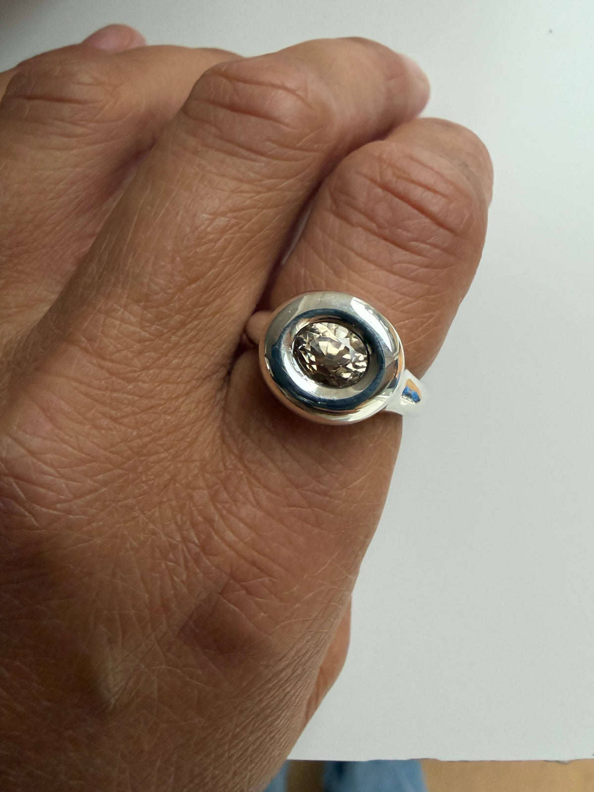 Brown Capsule Exclusive With Natural Cambodian Zircons