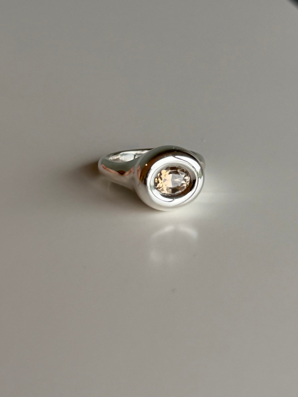 Brown Capsule Exclusive With Natural Cambodian Zircons