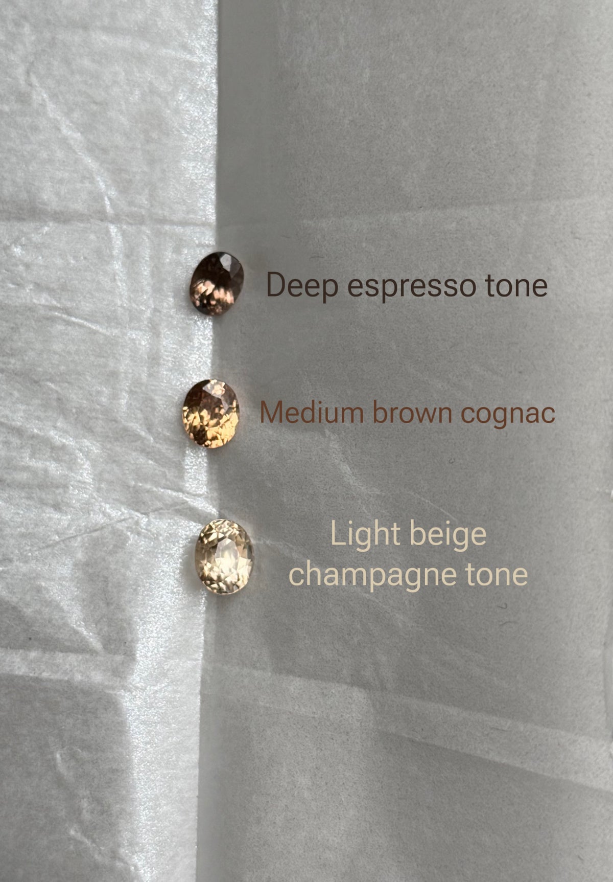 Brown Capsule Exclusive With Natural Cambodian Zircons
